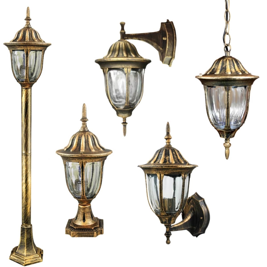 Iluminação de parede exterior FLORENCJA 1xE27/20W/230V IP43