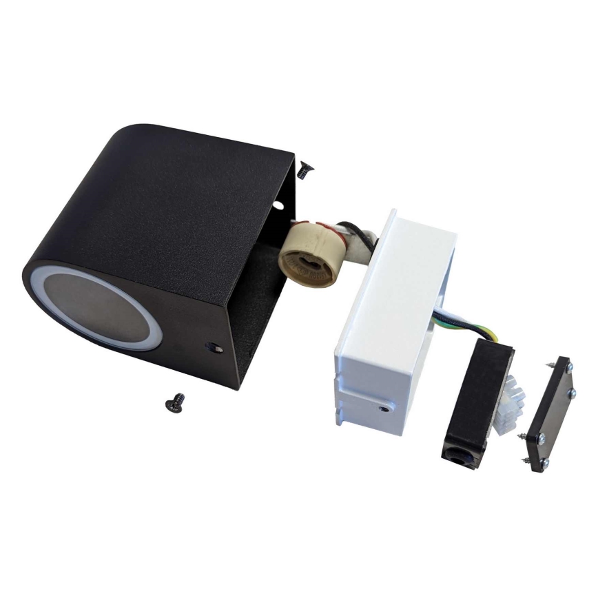 Iluminação de parede exterior GUBE-R 1xGU10/7W/230V IP44