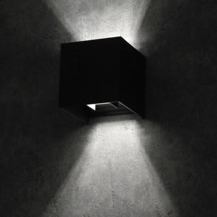Iluminação de parede exterior KIOTO 1xG9/5W/230V IP44 preta