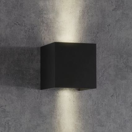 Iluminação de parede exterior KIOTO 1xG9/5W/230V IP44 preta