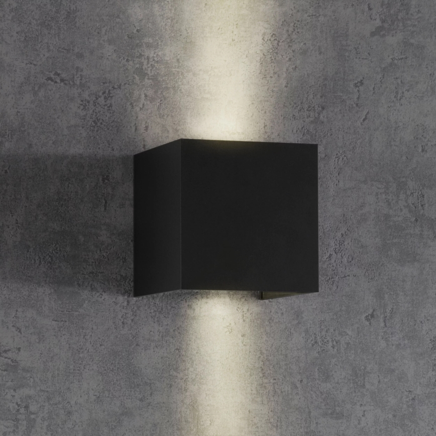 Iluminação de parede exterior KIOTO 1xG9/5W/230V IP44 preta