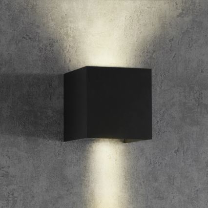 Iluminação de parede exterior KIOTO 1xG9/5W/230V IP44 preta