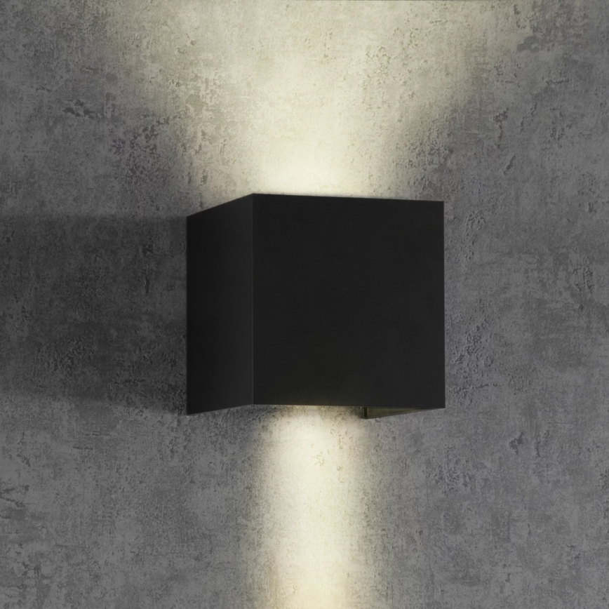 Iluminação de parede exterior KIOTO 1xG9/5W/230V IP44 preta