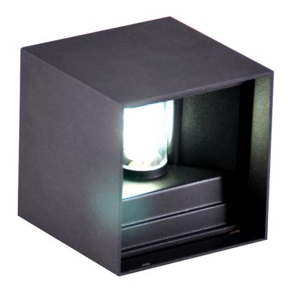 Iluminação de parede exterior KIOTO 1xG9/5W/230V IP44 preta