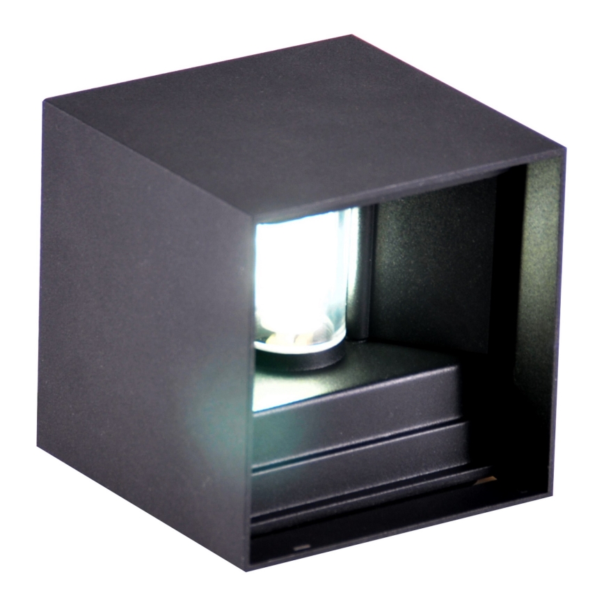 Iluminação de parede exterior KIOTO 1xG9/5W/230V IP44 preta