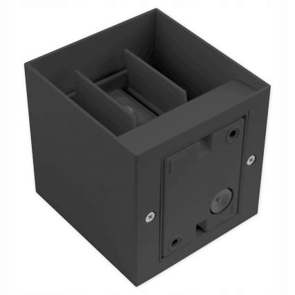 Iluminação de parede exterior LED 2xLED/3W/230V IP54 antracite