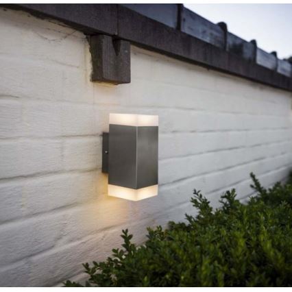 Iluminação de parede exterior LED 2xLED/4W/230V IP44