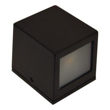 Iluminação de parede exterior LED 2xLED/5W/230V 4000K IP54 preto