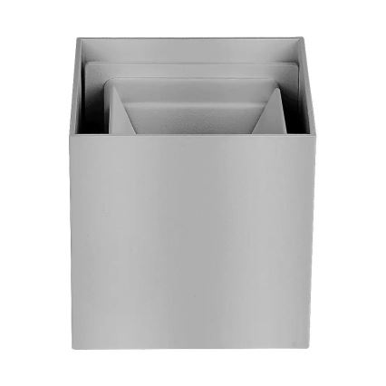 Iluminação de parede exterior LED/5W/230V 3000K IP65 cinzenta