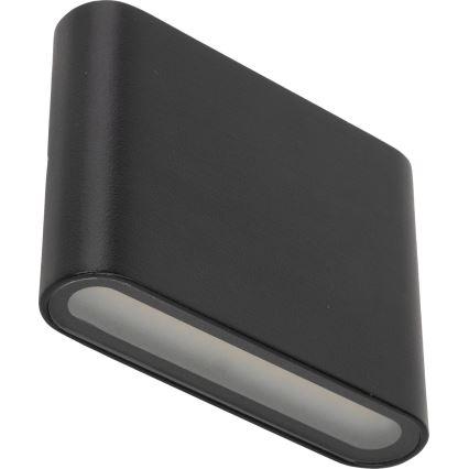 Iluminação de parede exterior LED ARWENA 2xLED/3W/230V IP54 preto