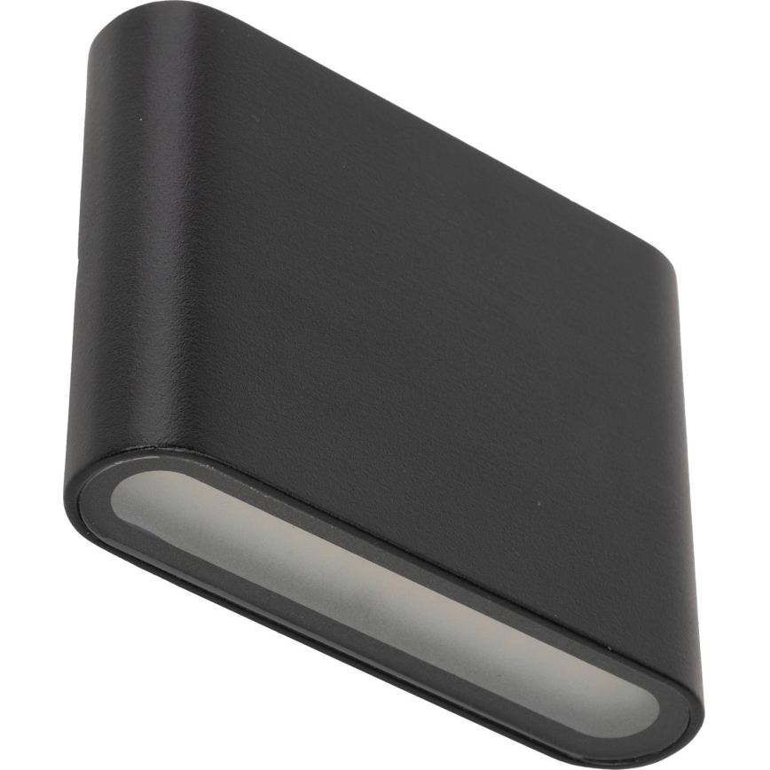 Iluminação de parede exterior LED ARWENA 2xLED/3W/230V IP54 preto