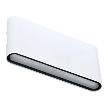 Iluminação de parede exterior LED BRICK 2xLED/6W/230V 3000/4000/6500K IP65 branco