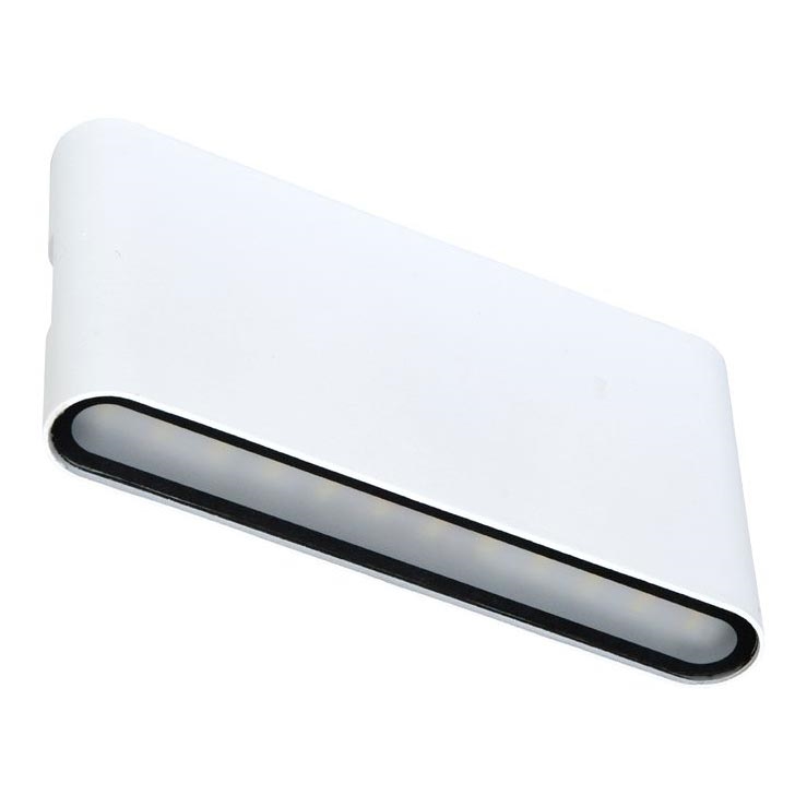 Iluminação de parede exterior LED BRICK 2xLED/6W/230V 3000/4000/6500K IP65 branco