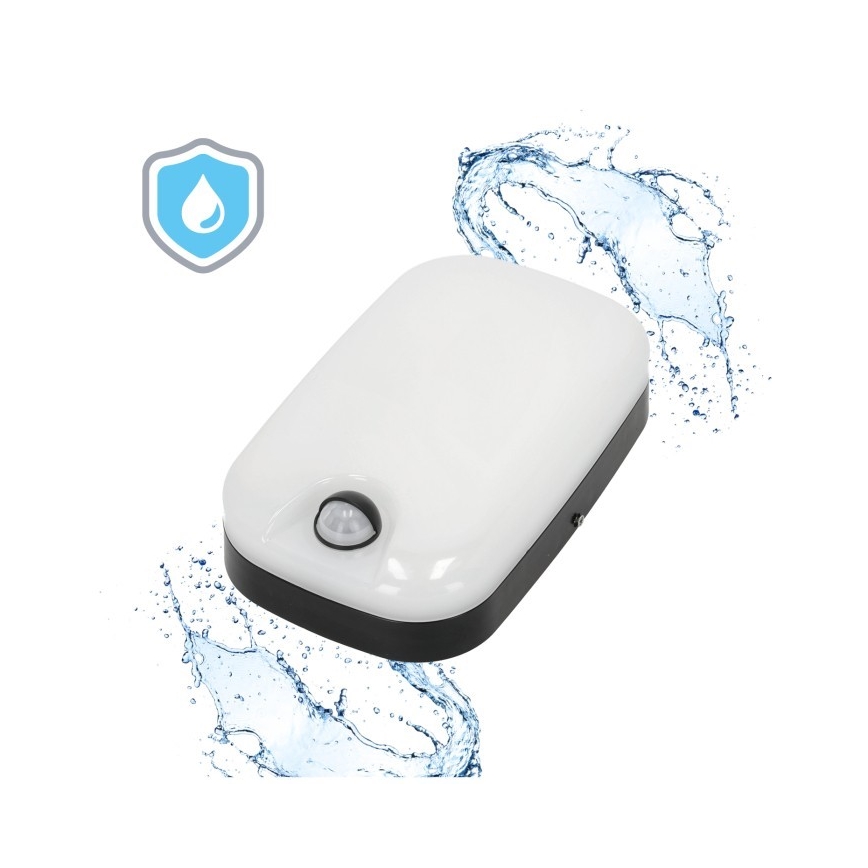 Candeeiro de parede LED para exterior com sensor de movimento e anoitecer BAVANO LED/15W/230V 3000/4000/5700K IP54