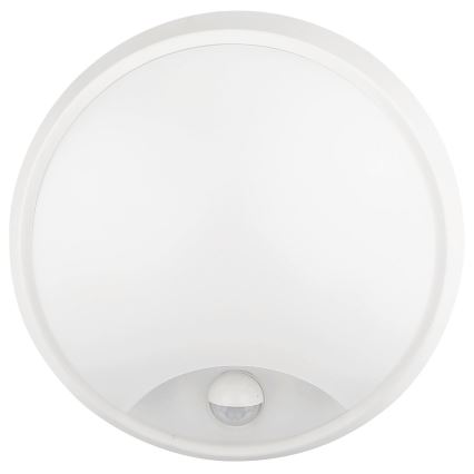 Iluminação de parede exterior LED com sensor LED/12W/230V 3000/4000/6500K IP65