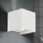 Iluminação de parede exterior LED CUBE 2xLED/3W/230V IP54 branco