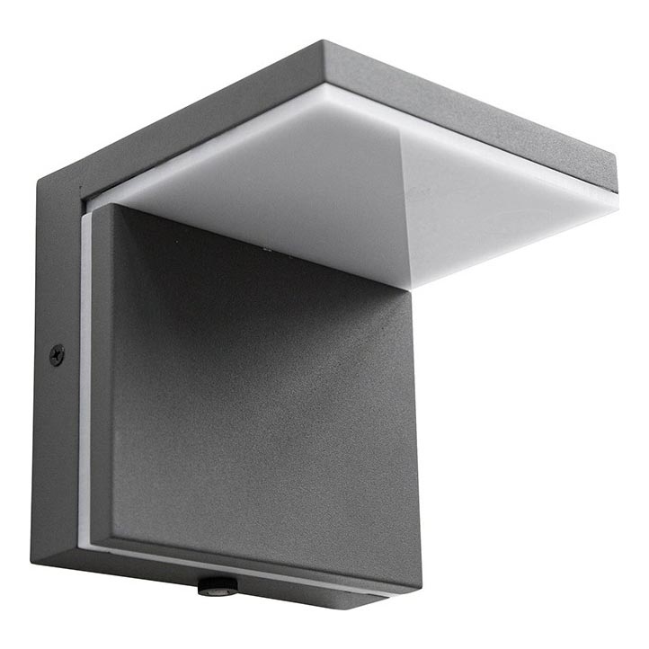 Iluminação de parede exterior LED LASSAN LED/8W/230V 3000K IP54 antracite