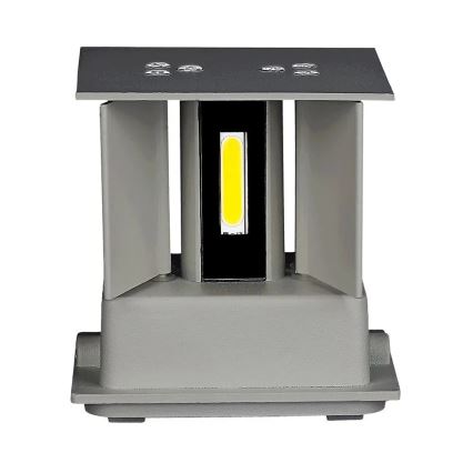 Iluminação de parede exterior LED LED/11W/230V 3000K IP65 cinzento