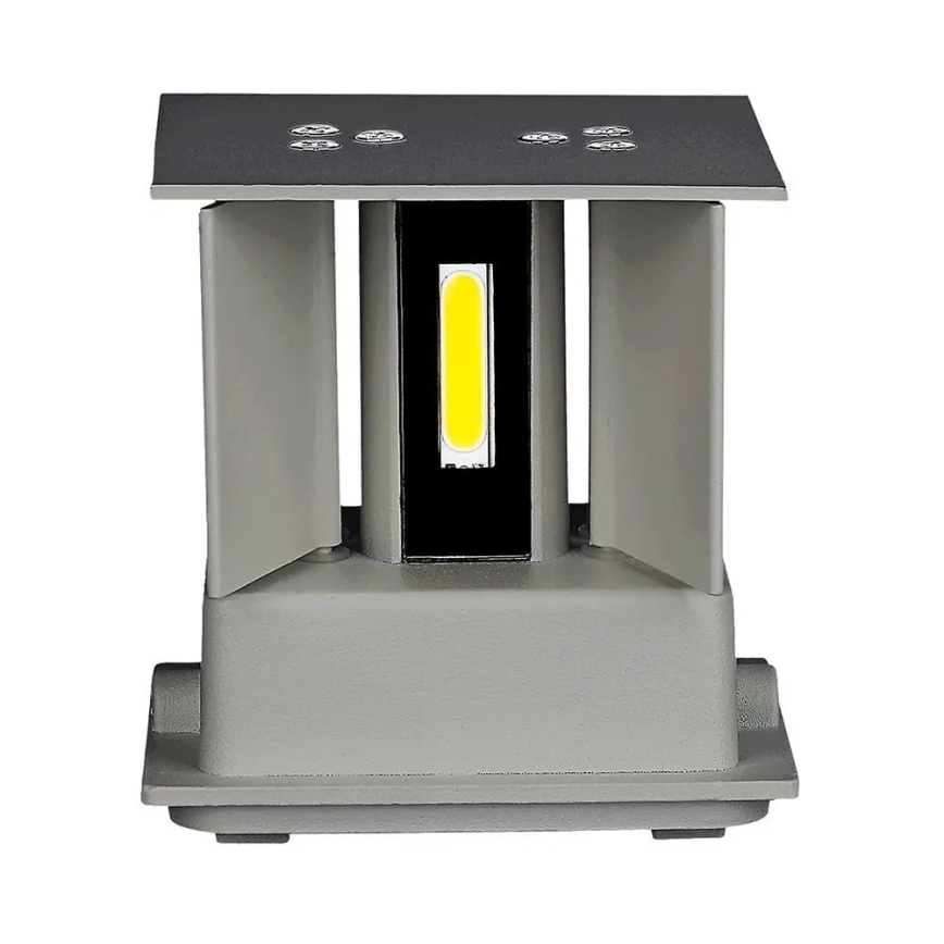 Iluminação de parede exterior LED LED/11W/230V 3000K IP65 cinzento