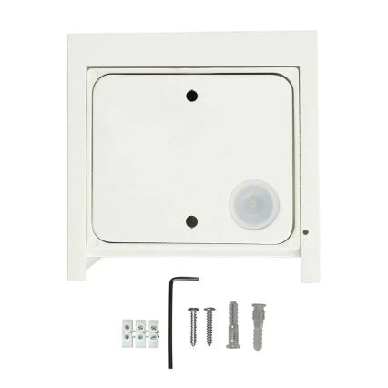 Iluminação de parede exterior LED LED/11W/230V 4000K IP65 branco
