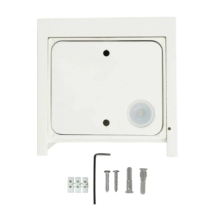 Iluminação de parede exterior LED LED/11W/230V 4000K IP65 branco