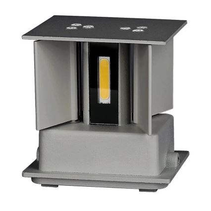 Iluminação de parede exterior LED LED/11W/230V 4000K IP65 cinzento
