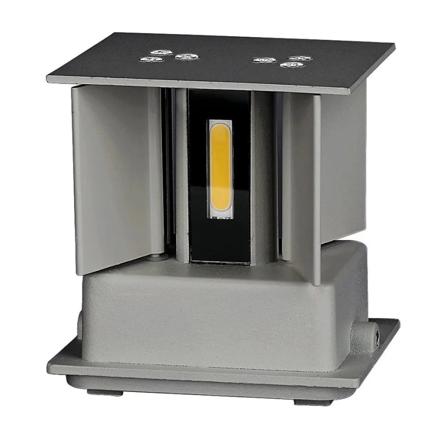 Iluminação de parede exterior LED LED/11W/230V 4000K IP65 cinzento