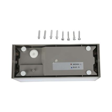 Iluminação de parede exterior LED LED/12W/230V 4000K IP65