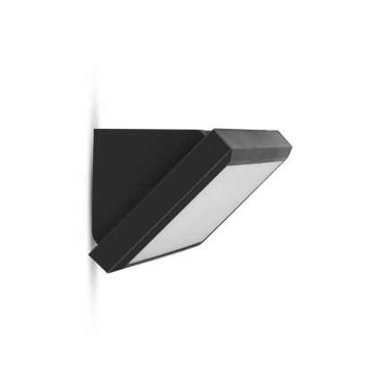 Iluminação de parede exterior LED LED/12W/230V 4000K IP65 preto