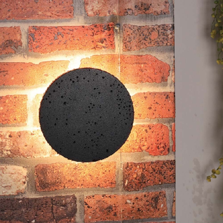 Iluminação de parede exterior LED LED/12W/230V 4000K IP65 preto