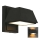 Iluminação de parede exterior LED LED/15W/230V IP65 3000K preto