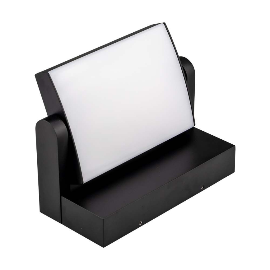 Iluminação de parede exterior LED LED/17W/230V 4000K IP65 preto