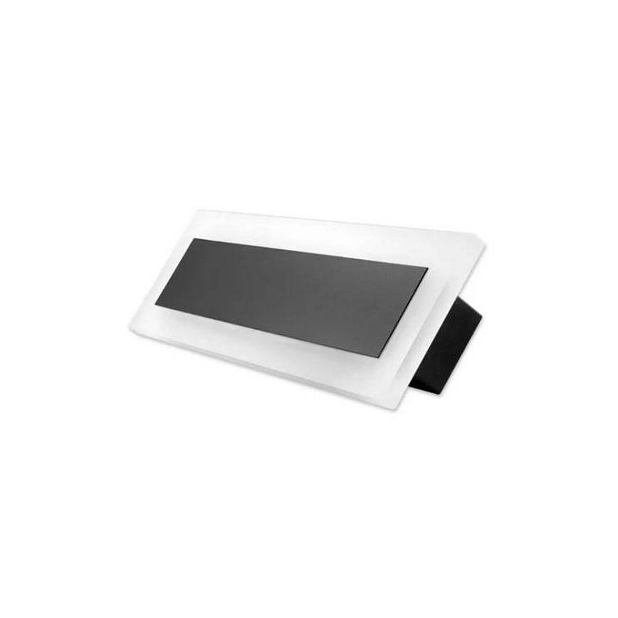 Iluminação de parede exterior LED LED/19W/230V IP54 preto