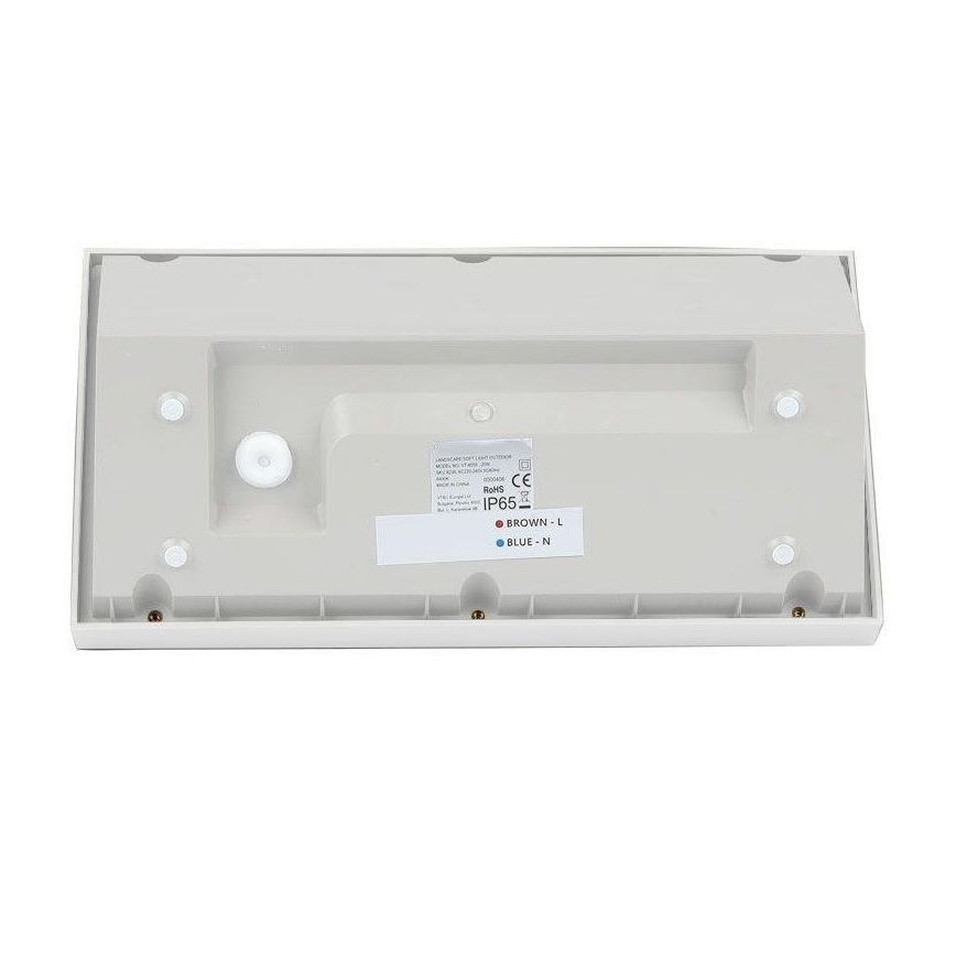 Iluminação de parede exterior LED LED/20W/230V 3000K IP65 branco