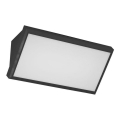 Iluminação de parede exterior LED LED/20W/230V 3000K IP65 preto