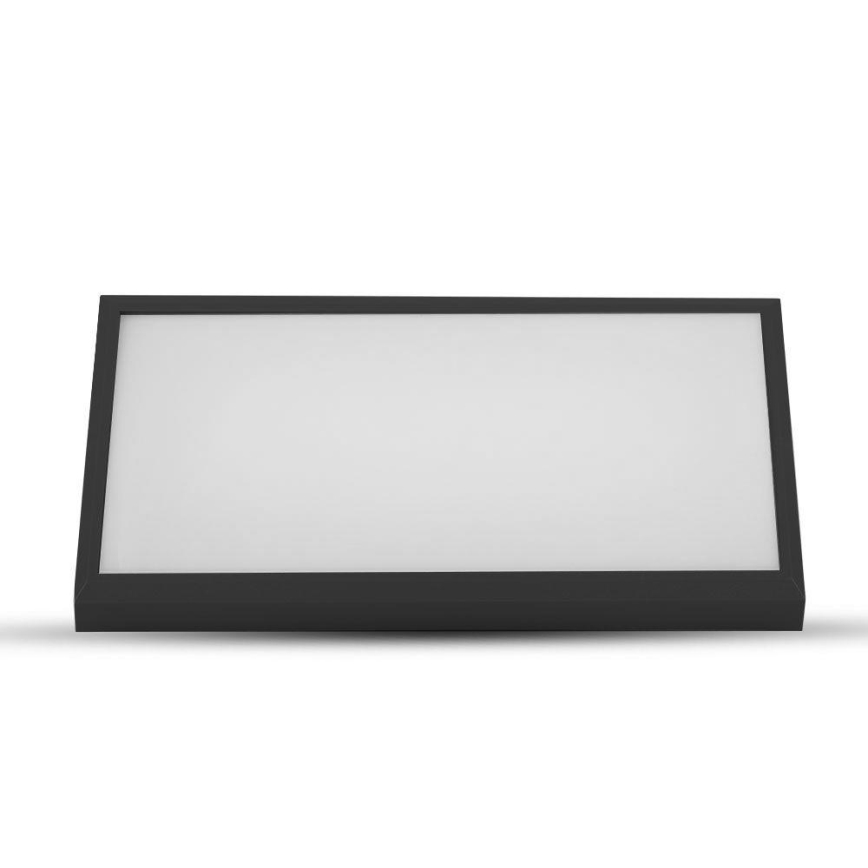 Iluminação de parede exterior LED LED/20W/230V 3000K IP65 preto