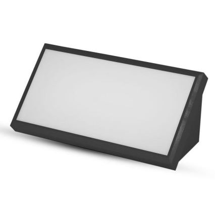 Iluminação de parede exterior LED LED/20W/230V 4000K IP65 preto