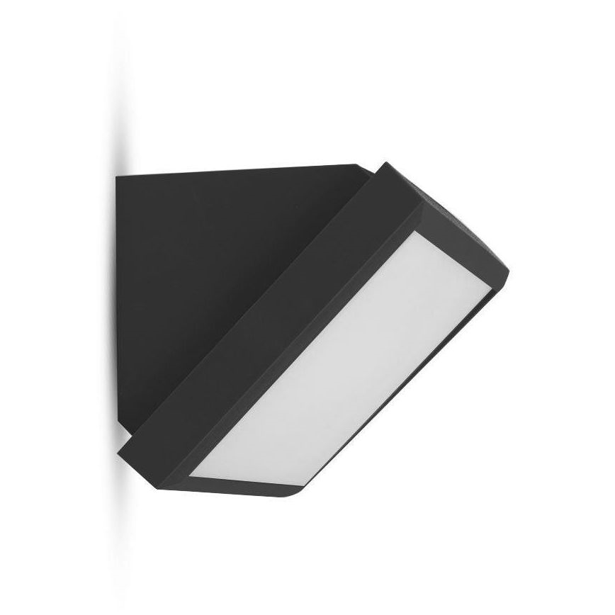 Iluminação de parede exterior LED LED/20W/230V 4000K IP65 preto
