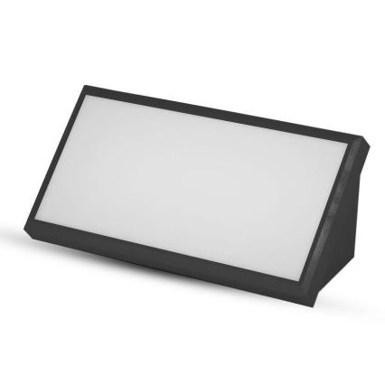 Iluminação de parede exterior LED LED/20W/230V 6400K IP65 preto