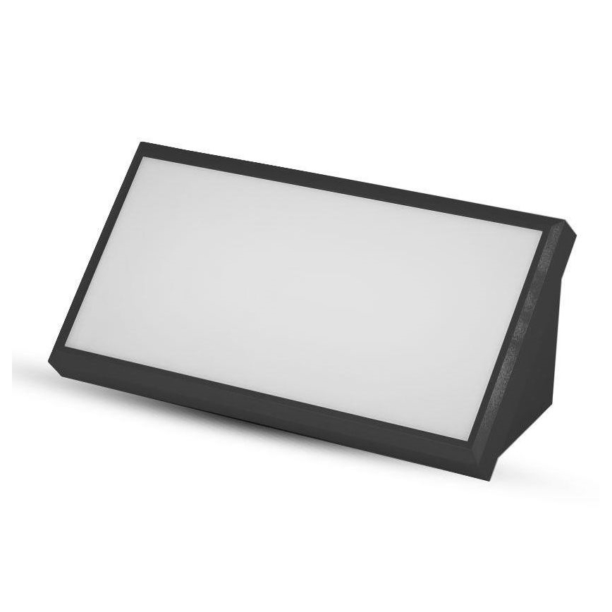 Iluminação de parede exterior LED LED/20W/230V 6400K IP65 preto