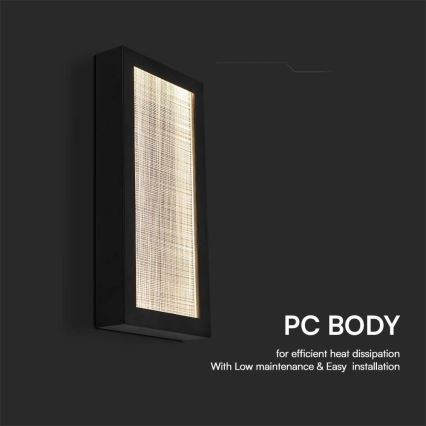 Iluminação de parede exterior LED LED/20W/230V IP65 3000K