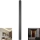 Iluminação de parede exterior LED LED/23W/230V 3000K IP65 antracite