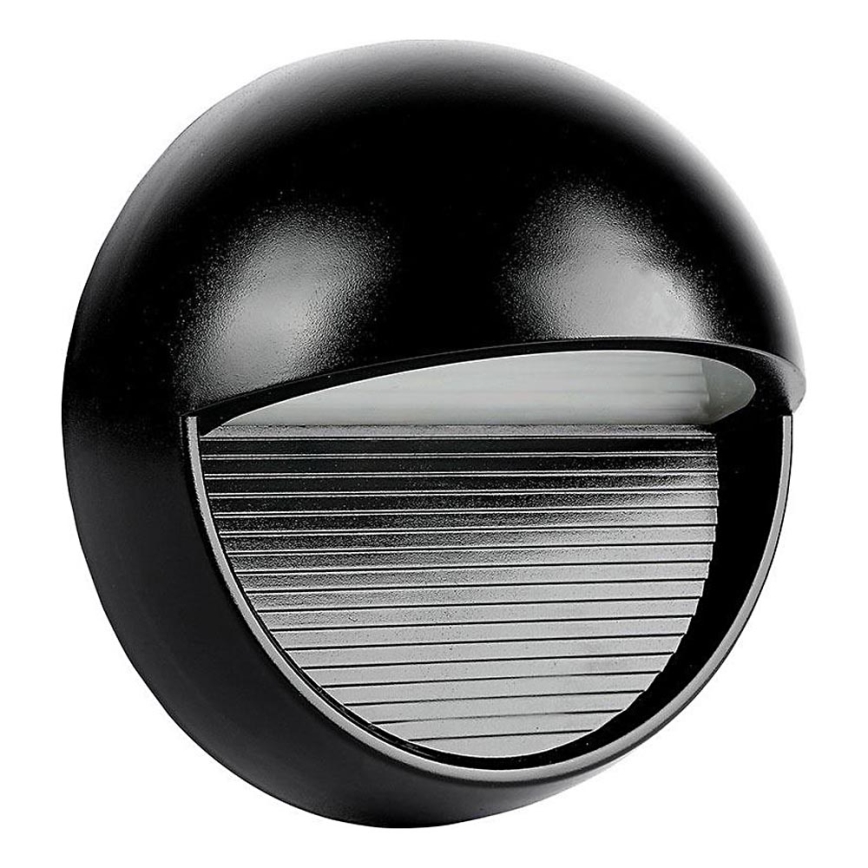 Iluminação de parede exterior LED LED/3W/230V 4000K IP65 preto