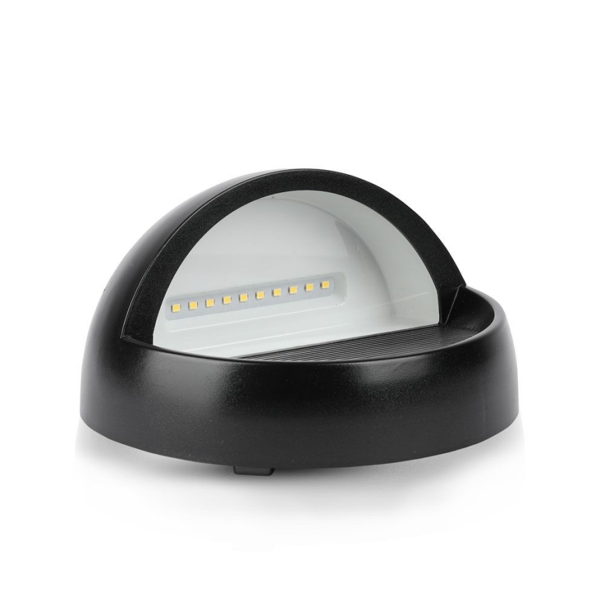 Iluminação de parede exterior LED LED/3W/230V 4000K IP65 preto