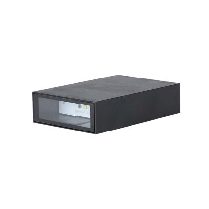 Iluminação de parede exterior LED LED/4W/230V 3000K IP65 preto