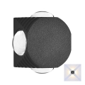 Iluminação de parede exterior LED LED/4W/230V 4000K IP54 preto