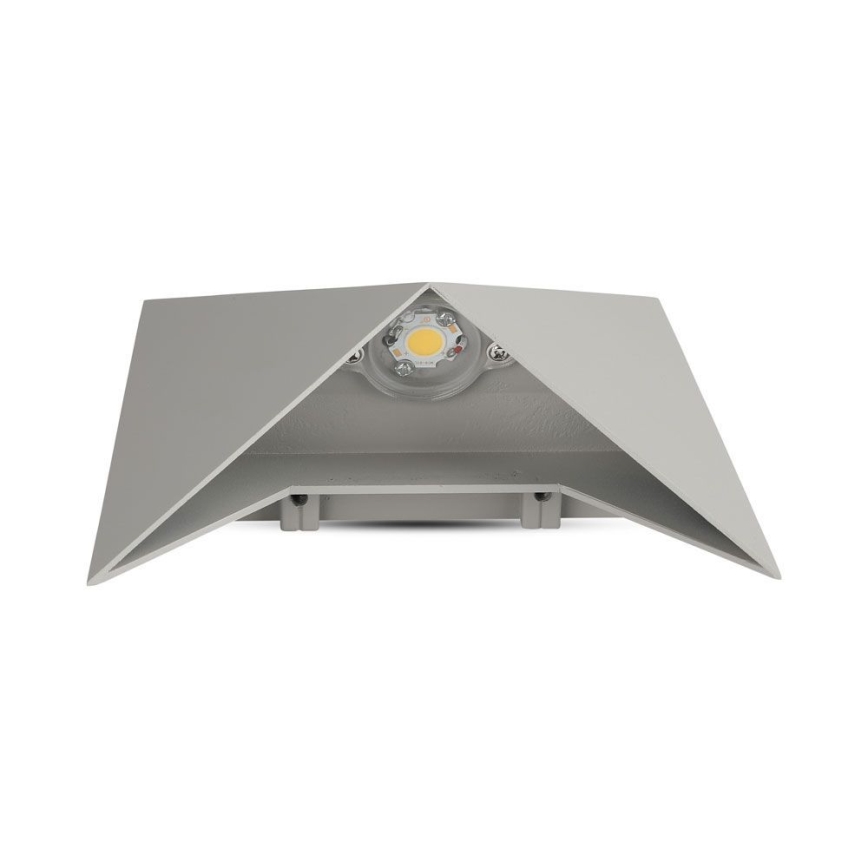 Iluminação de parede exterior LED LED/5W/230V 3000K IP65 cinzento