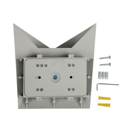 Iluminação de parede exterior LED LED/5W/230V 3000K IP65 cinzento