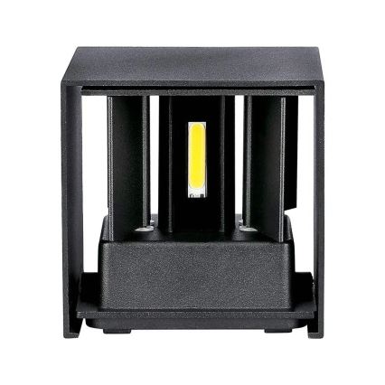 Iluminação de parede exterior LED LED/5W/230V 3000K IP65 preto