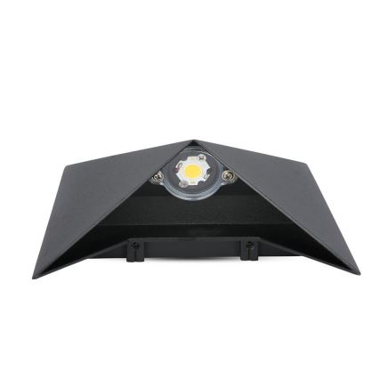 Iluminação de parede exterior LED LED/5W/230V 3000K IP65 preto